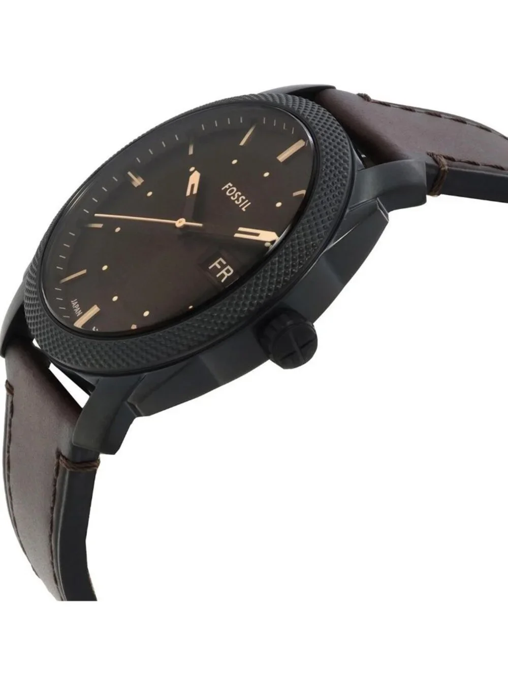 NWT Fossil Quartz Black Dial Men's Watch